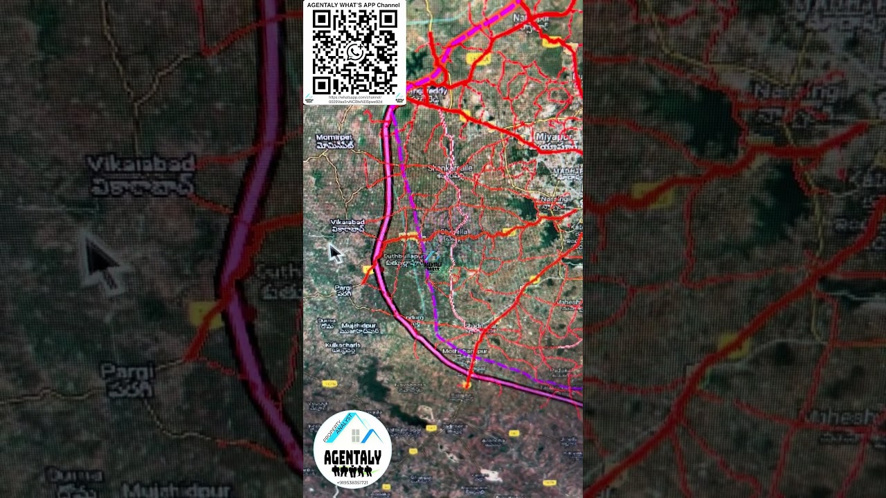 RRR Update on Hyderabad, regional Ring Road Southern portion regional Ring road