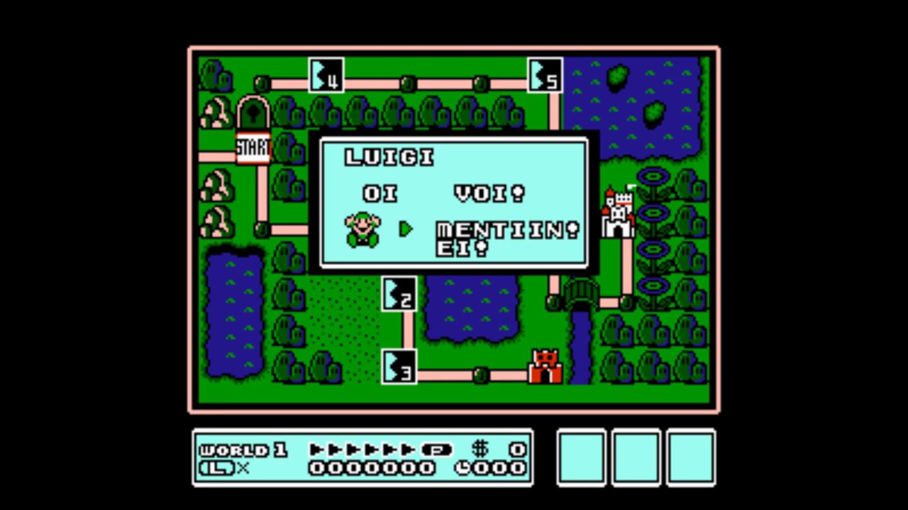 M's Super Mario Bros. 3 Hack - Game Over