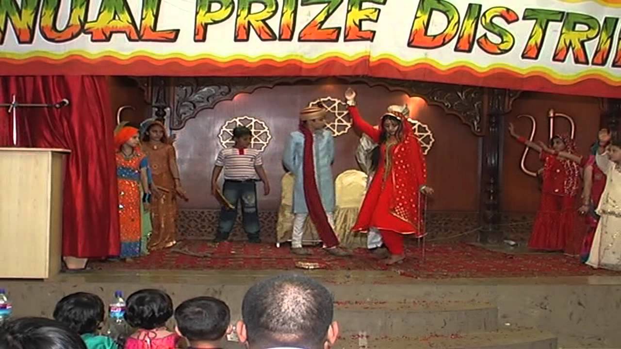 Anarkali Theme Performance all kids of Westminister International School Kasur.avi