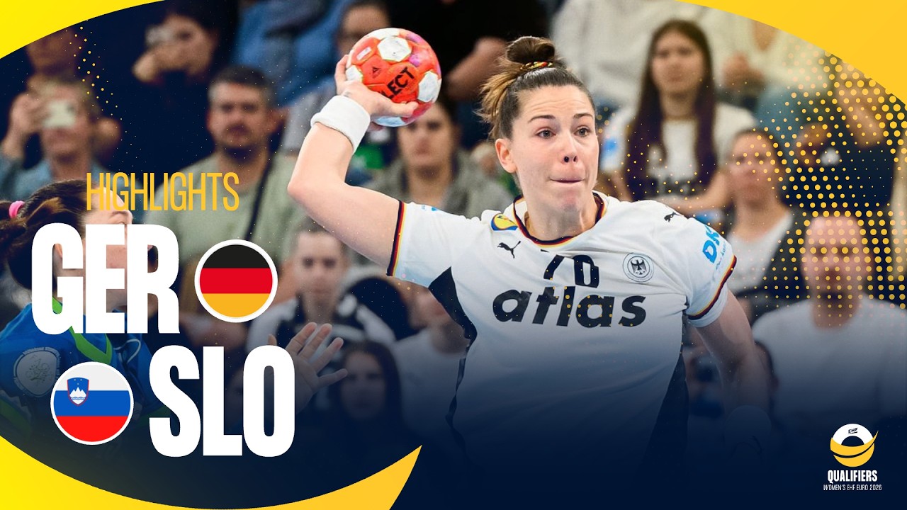 Germany 🆚 Slovenia | Highlights | EHF EURO 2026 Qualifiers