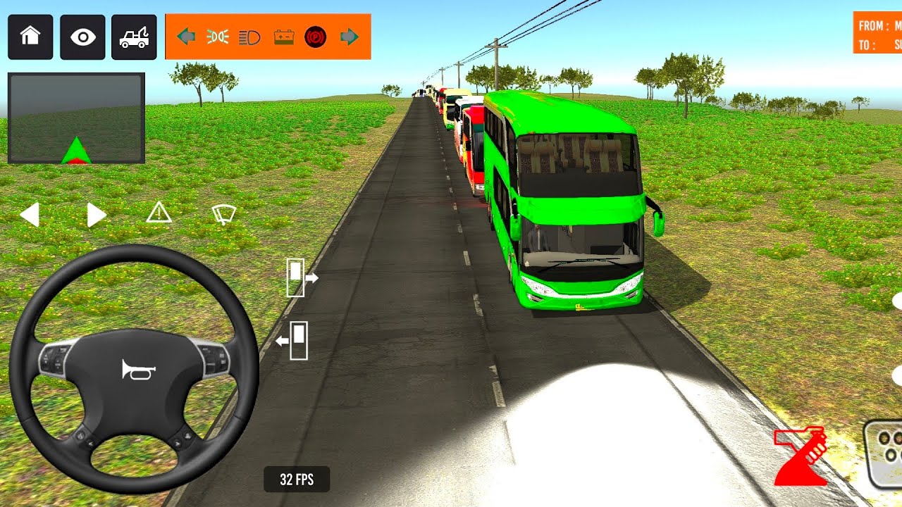 euro coach bus simulator 😭🚌|| new coach bus simulator part- 01 Android gameplay 17