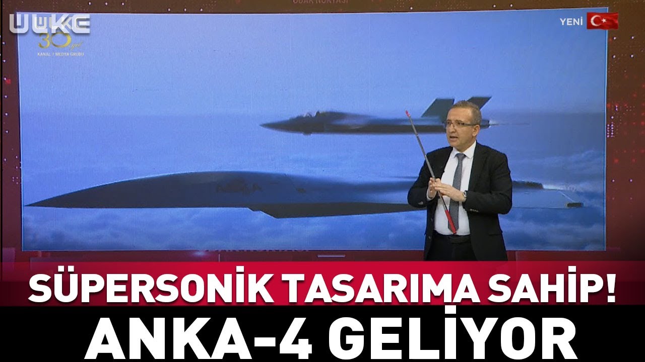 Süpersonik Tasarıma Sahip ANKA-4 Geliyor! #haber #TUSAŞ