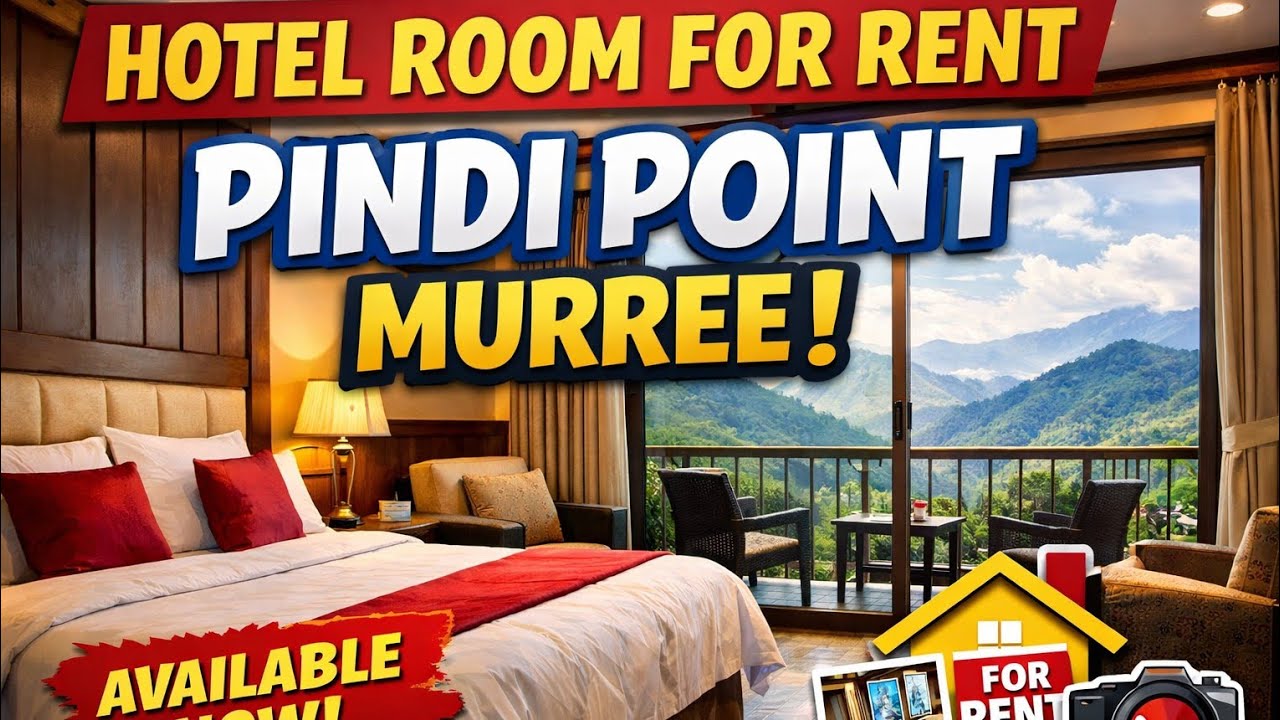 Luxury Hotel Room for Rent | Pindi Point Murree | Best Location & Affordable Price |