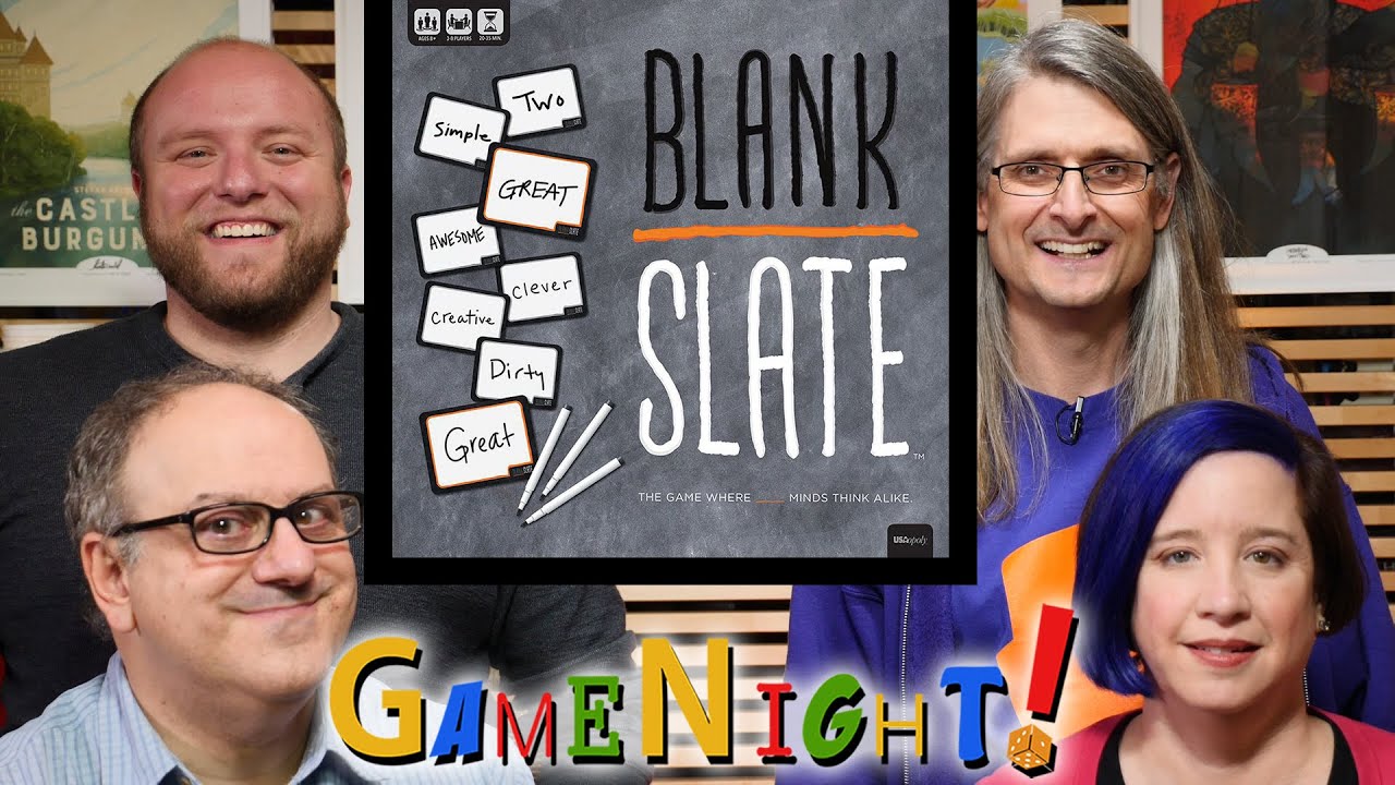 Blank Slate - GameNight! Se7 Ep57 - How to Play and Playthrough