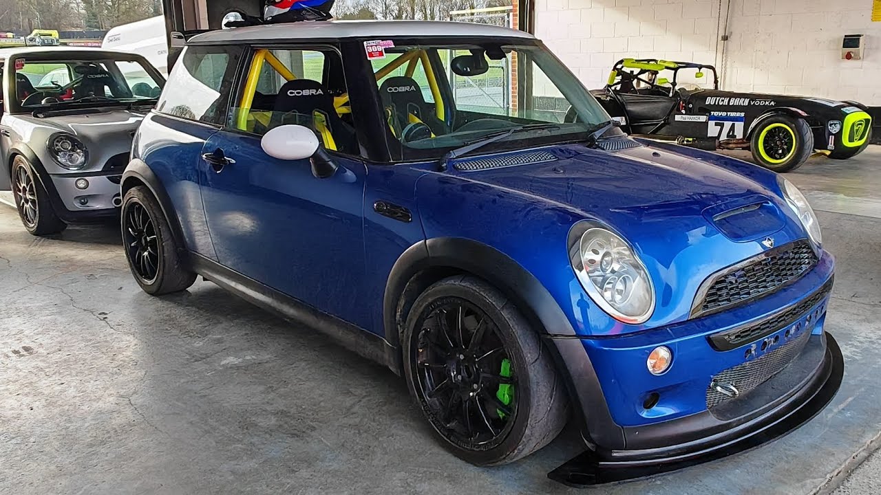 275bhp mini cooper s R53 trackday at brands hatch with #javelintrackdays