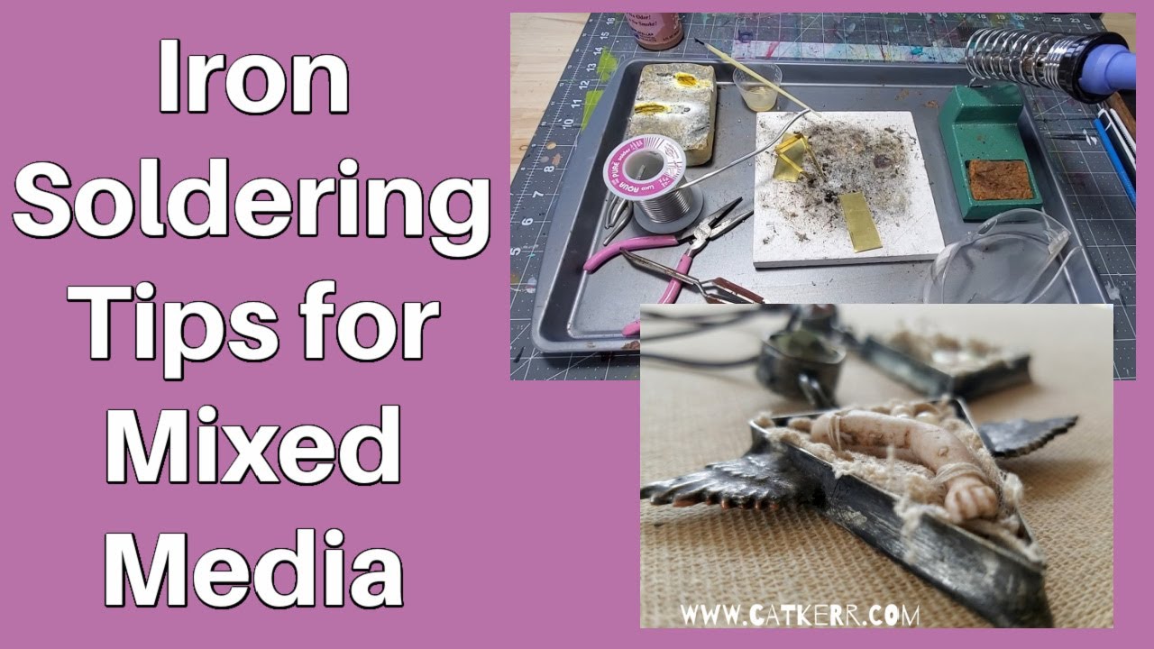 Soldering Iron Tips for the Mixed Media Artist