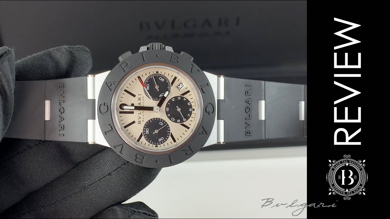 Bulgari Aluminium Chronograph Novelty 103383 Wristwatch