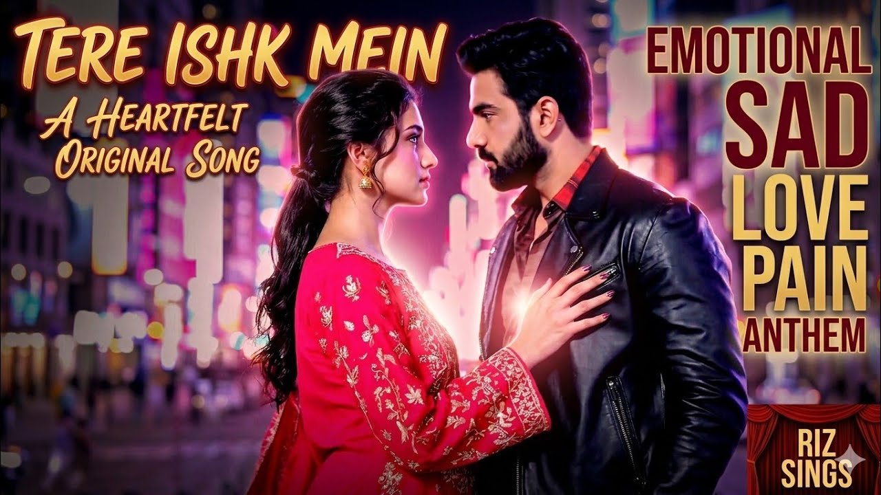 Tere Ishk Mein | A heartfelt Original Song | Emotional Sad Love Pain Anthem | Riz Sings