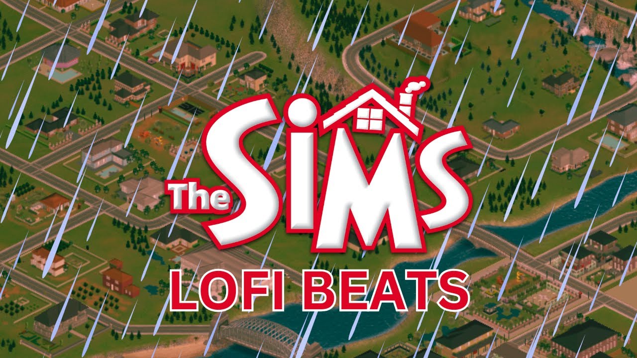 The Sims Lofi with Evening Rain | The Sims Lofi Beats