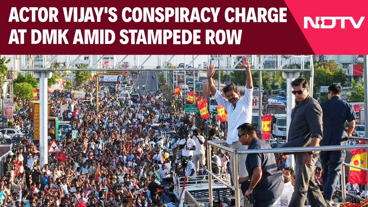 Vijay Rally Stampede | Actor Vijay's Conspiracy Charge At DMK Amid Stampede Row, And A CBI Demand
