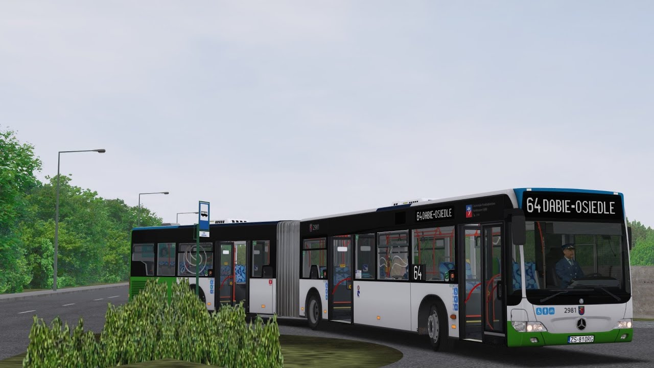 OMSI 2 - Mercedes Benz O530G FL #2981 - Linia 64 - SPA Dąbie