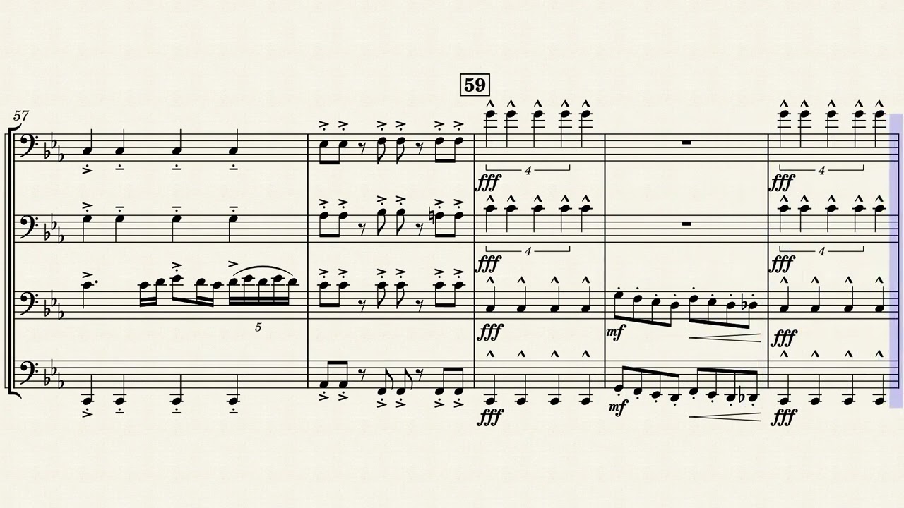 Hollow Knight Medley for Bassoon Quartet
