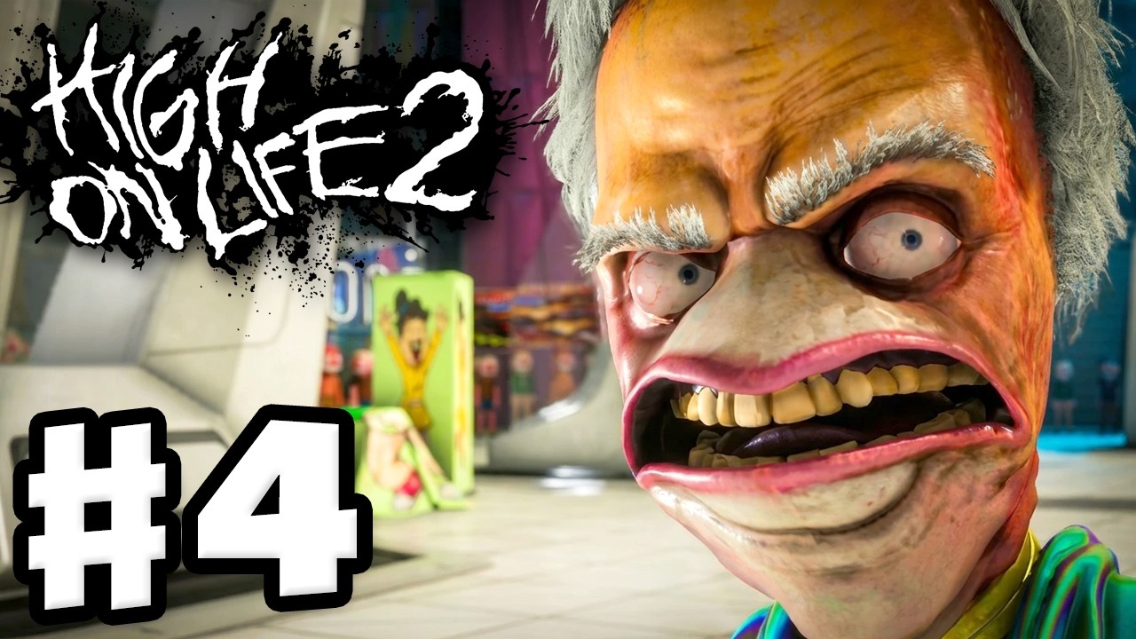 High on Life 2 - Gameplay Walkthrough Part 4 - Assassinating a Senator!