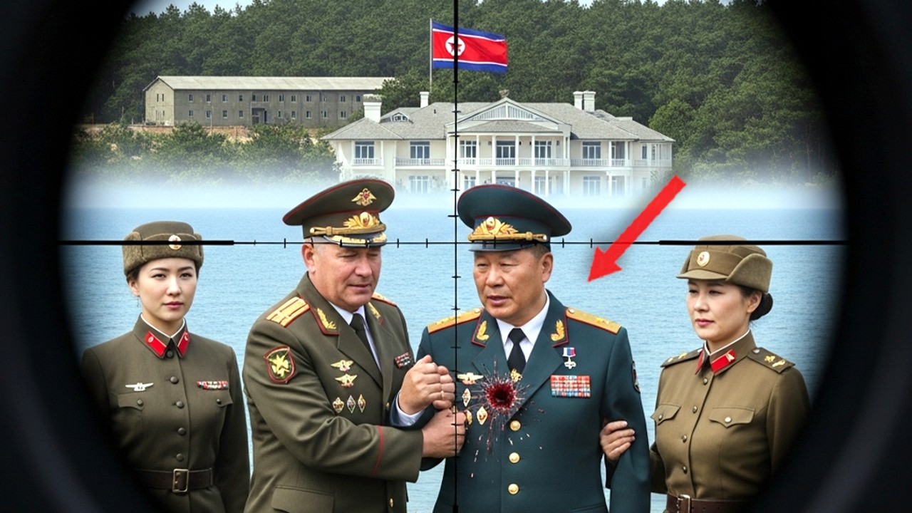 Украинский снайпер устроил «тёплый приём» для северокорейских генералов – прямой огонь