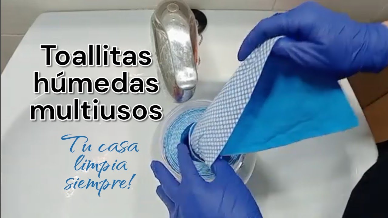 🧼TOALLITAS HÚMEDAS MULTIUSOS 🫧