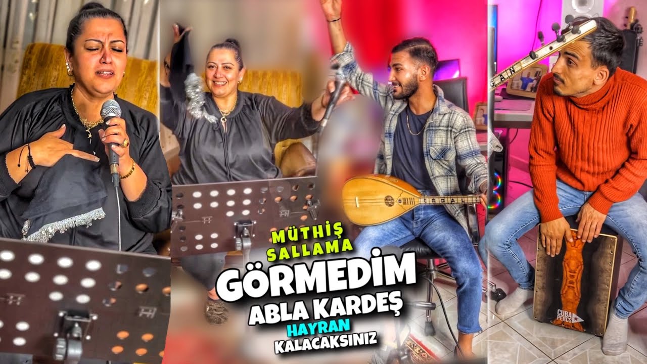 GÖRMEDİM !! BİR SALLAMA HİÇ BÖYLE GÜZEL OLMAMIŞTI👏Abla Kardeş Çok Marifetli Herkesi Hayran Bıraktı