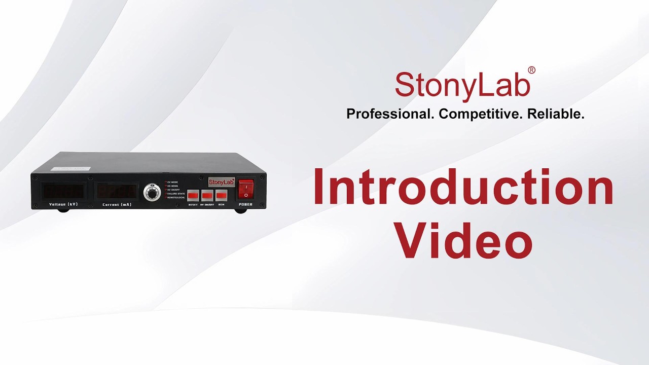 Высоковольтный источник питания StonyLab 0-50 кВ (1 мА) - для электропрядения и лабораторного исп...