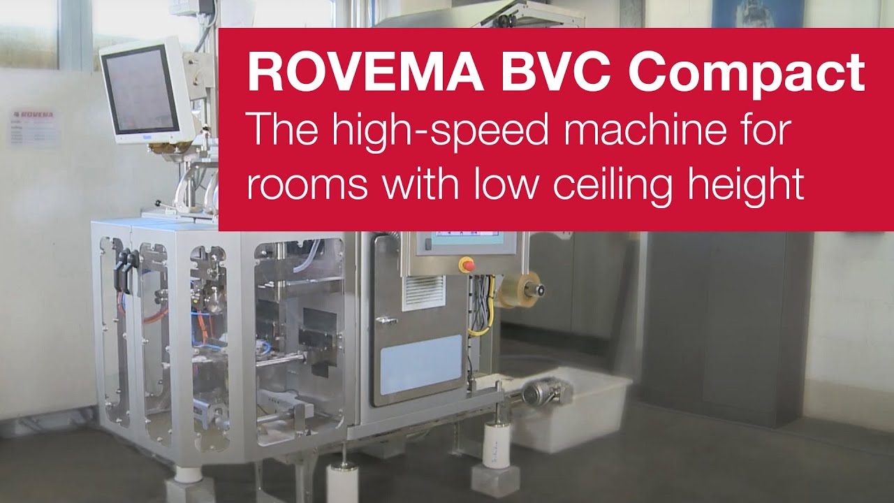 Form Fill and Seal machine BVC 250 Compact for packing candy in high-speed | ROVEMA