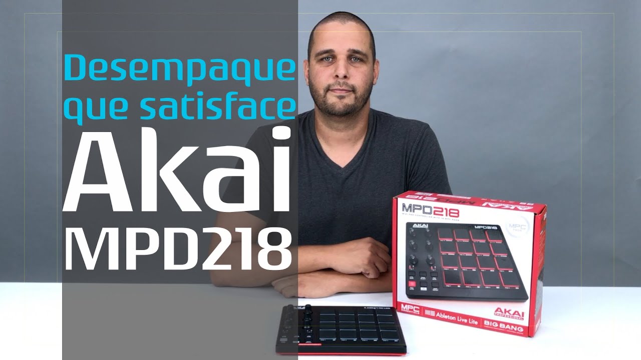 Desempaque que satisface - Akai - MPD218 - Unboxing - Church Tech & Worship
