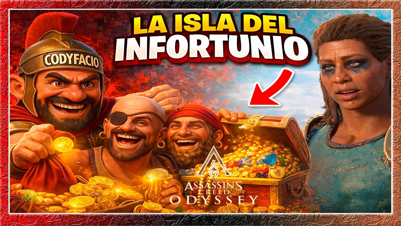 la isla del infortunio🎮| assassin's creed odyssey gameplay español