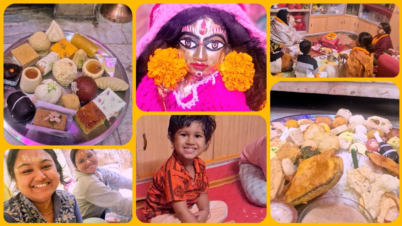 একচল্লিশ রকমের মিষ্টি এনে গোপাল কে খাওয়ালো মা।। মায়ের গুরুমায়ের মা করলো চরণ শীতল।। #lifestylevlog 
