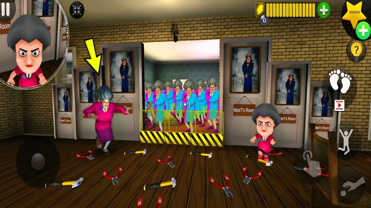 Scary Teacher 3D Multi Miss T Clones Chapter Update Funny Episode Troll Miss T All Day!