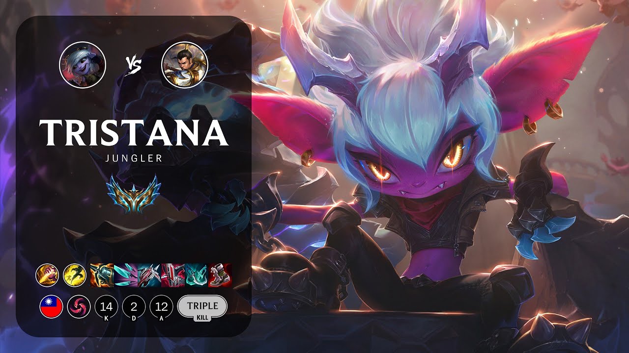 Tristana Jungle vs Xin Zhao - TW Challenger Patch 14.2