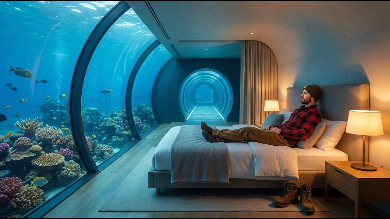 Million Dollar Secret Underwater Cave House Nobody Knows About (ASMR)