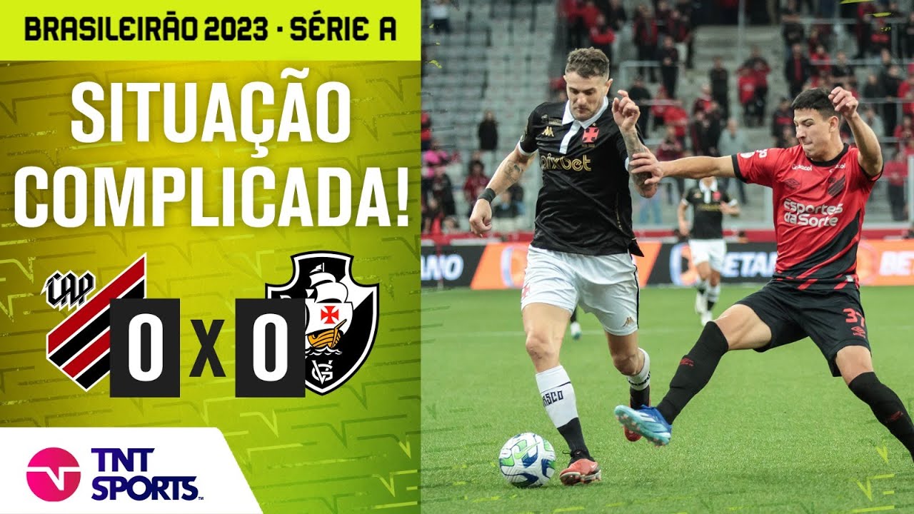 ATHLETICO E VASCO EMPATAM E A SITUAÇÃO DO CRUZMALTINO SEGUE COMPLICADA! ATHLETICO 0 X 0 VASCO