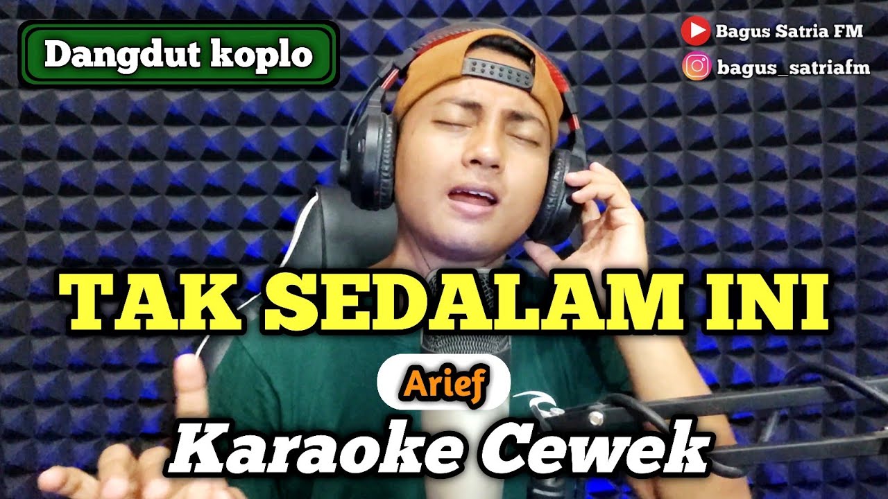 Tak sedalam ini - karaoke duet tanpa vokal cewek dangdut koplo