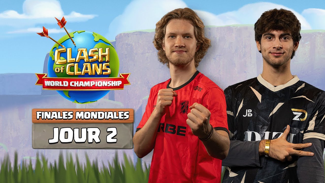 FINALE MONDIALE de Clash Of Clans 2025 - Jour 2 (Français)