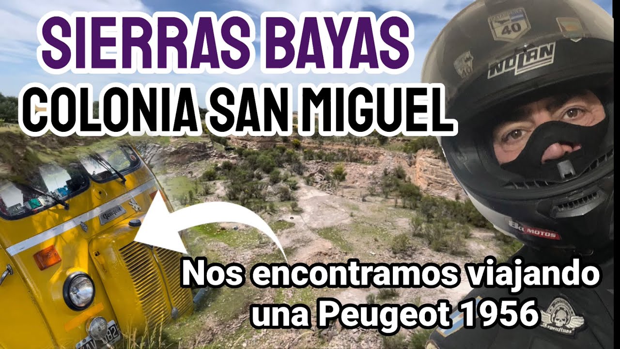 Sierras Bayas | Colonia San Miguel | Ruta 226 | en moto Argentina