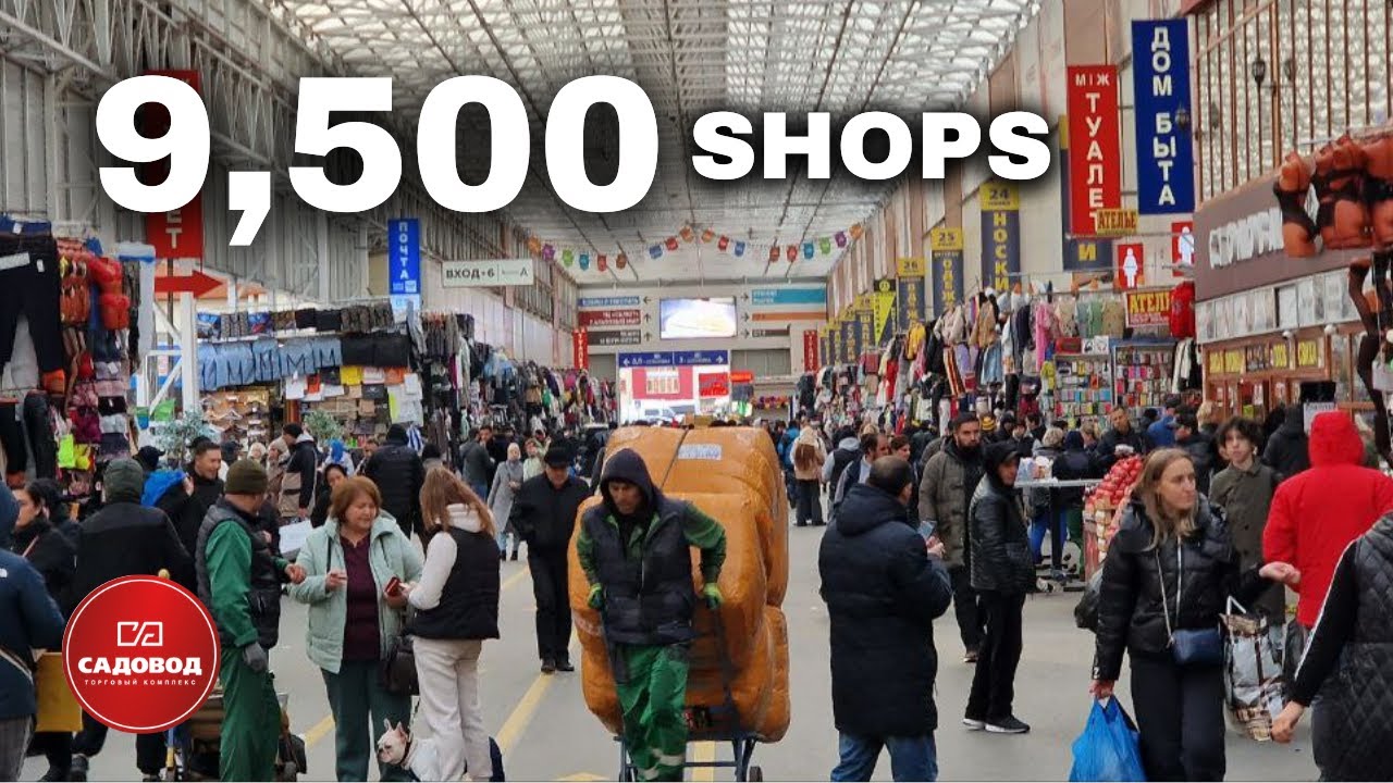 I Went to RUSSIA'S LARGEST MARKET: Sadovod