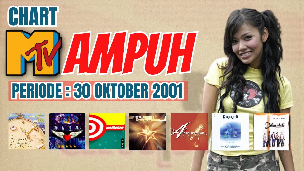 Chart Hits MTV Ampuh ANteve 30 Oktober 2001 #mtvampuh