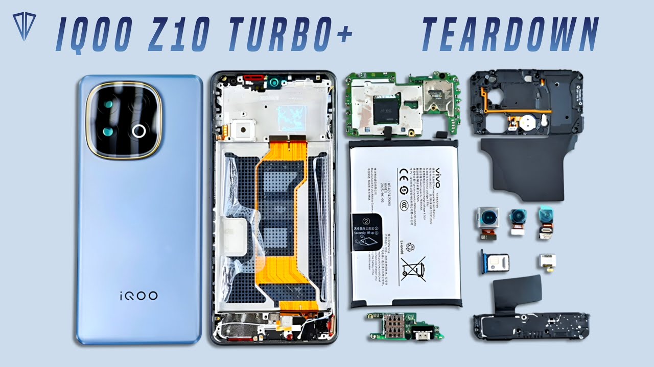iQOO Z10 Turbo Plus TEARDOWN   See what's inside this phone!