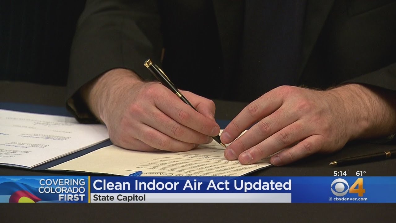 Bill To Include E-Cigs In Colorado Clean Indoor Air Act Signed