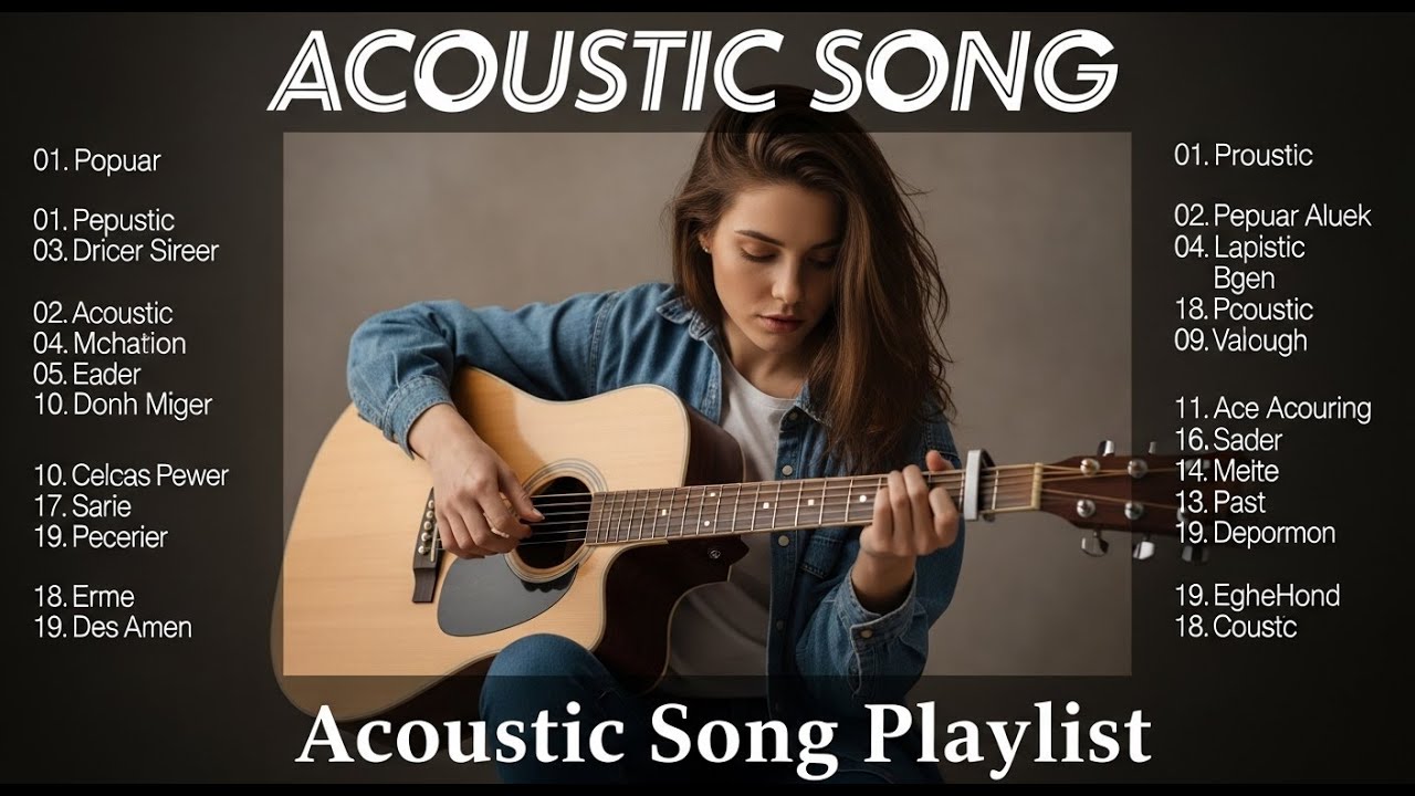 Chill & Calm Acoustic Love Songs Vol 【2442】