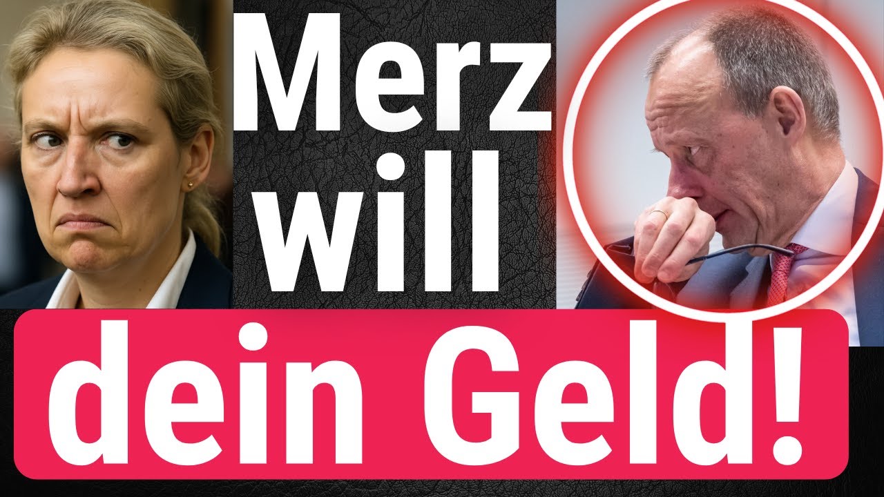 😡 WIDERLICH! Merz k&uuml;ndigt das Verm&ouml;gensregister EISKALT AN! 💥 KOMMT jetzt die Zwangsabgabe