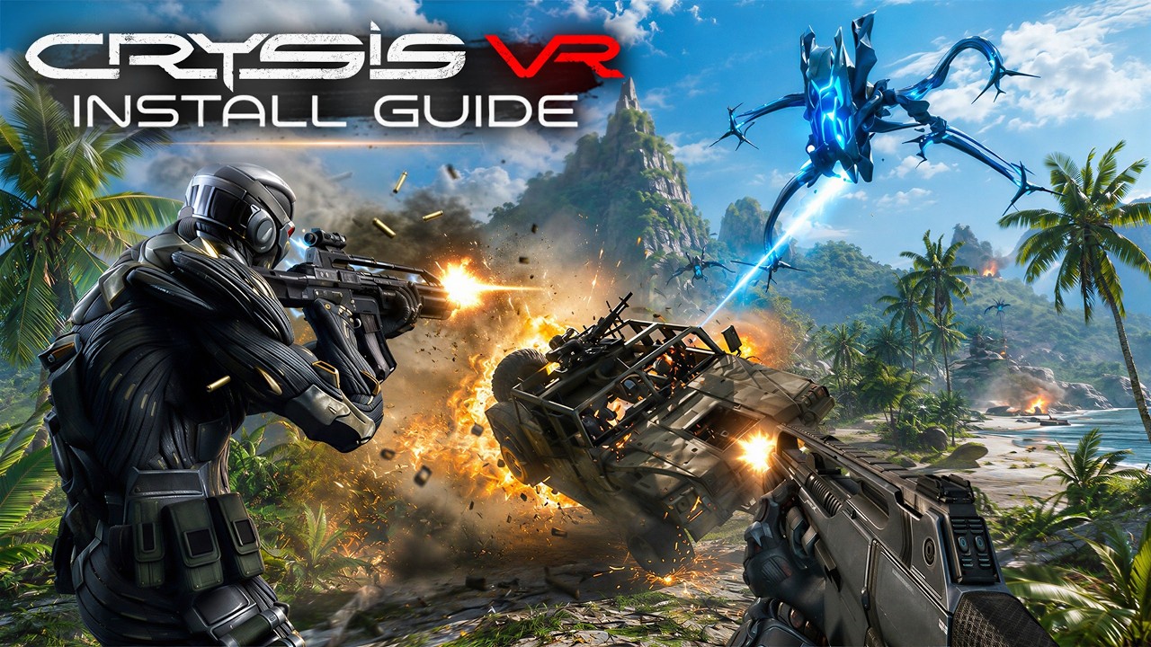 Наконец-то играю в Crysis в VR! (Полный гайд)
