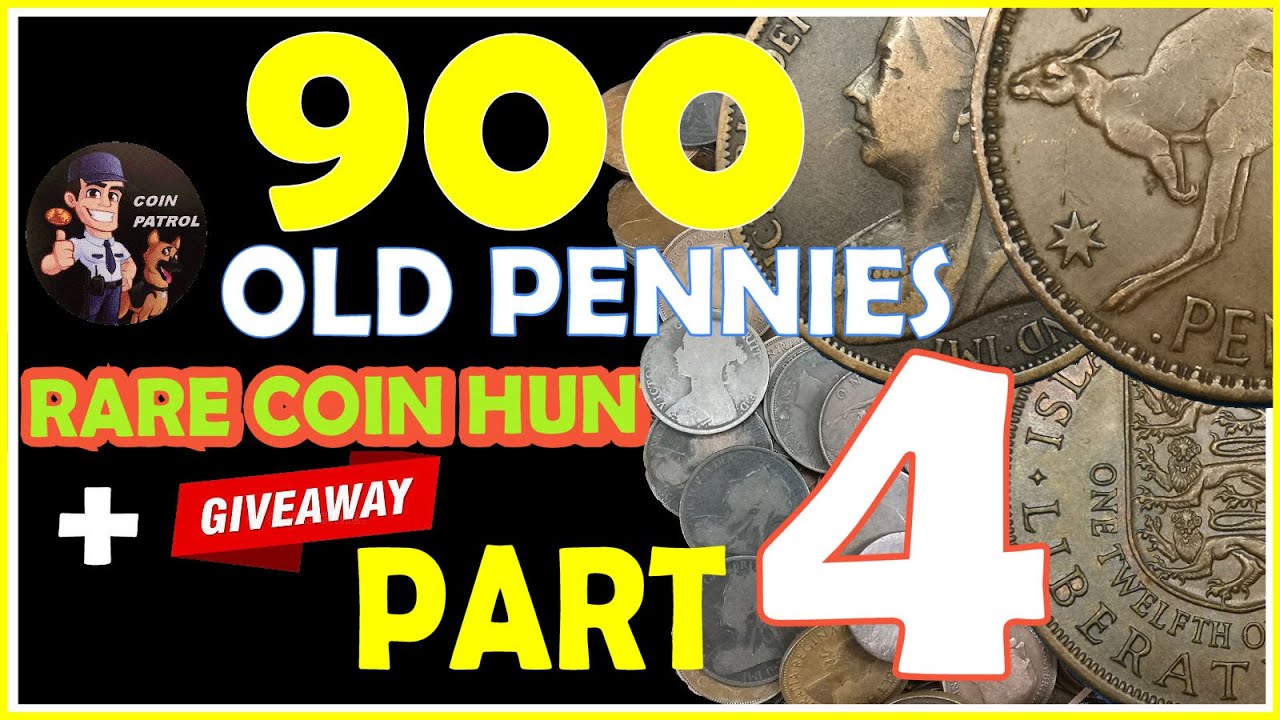 Rare Coin Hunt - 900 Pennies To Search Through - Part 4