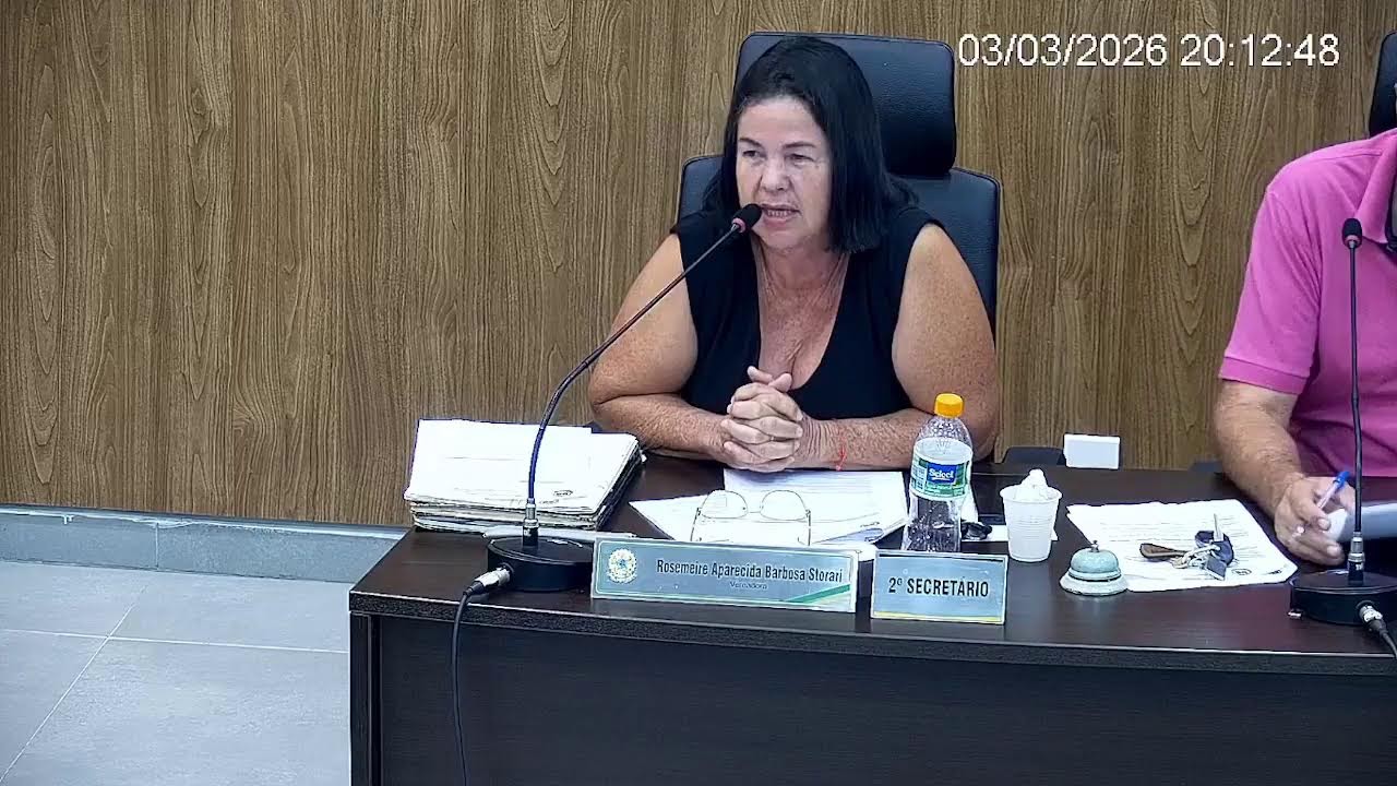 3ª Sessão Ordinária da Câmara Municipal de Serrana, marcada para o dia 03/03/26, às 19h, nao Plenári