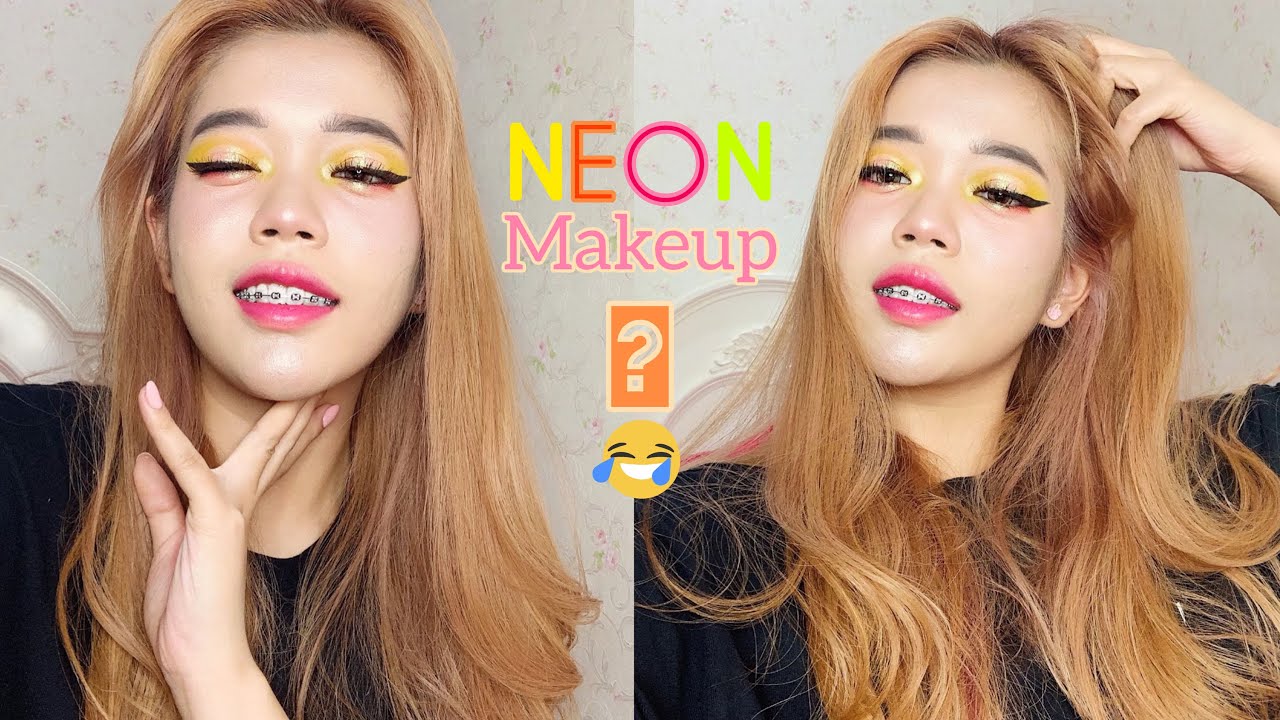 NEON MAKEUP LOOK