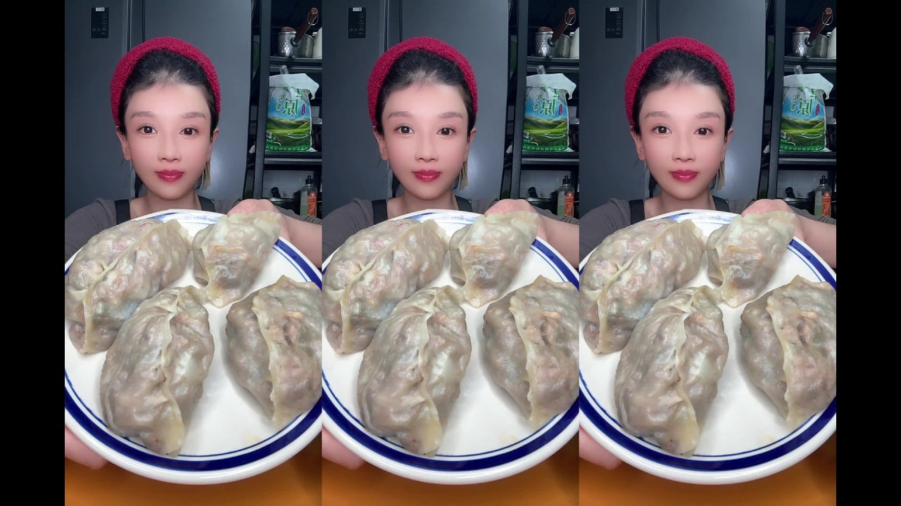 ASMR MUKBANG Meat Dumpling SEAFOOD DELICIOUS PORK BELLY EATING SHOW EatingWithLi