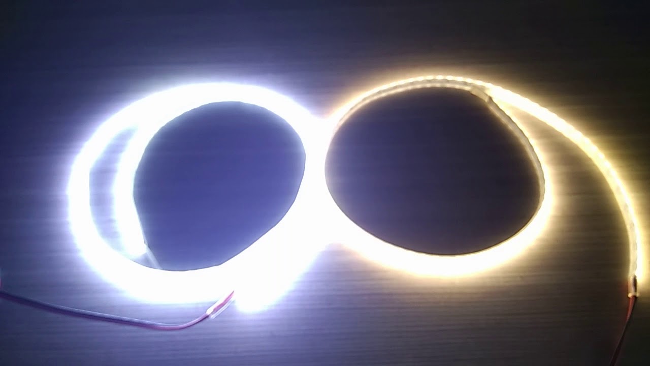 led strip light  warm white  vs cool white