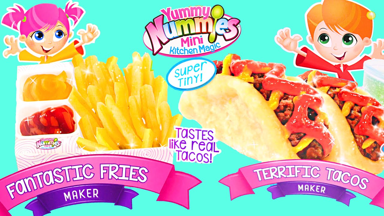 Yummy Nummies Fantastic Fries & Terrific Tacos Makers Food Kits Review by DCTC