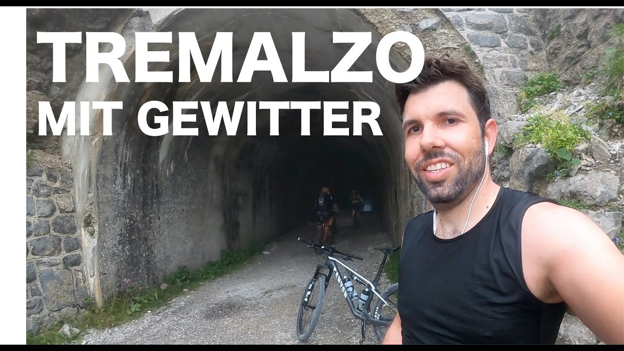 Bike Tour auf den Tremalzo von Limone - Überrascht von einem Gewitter