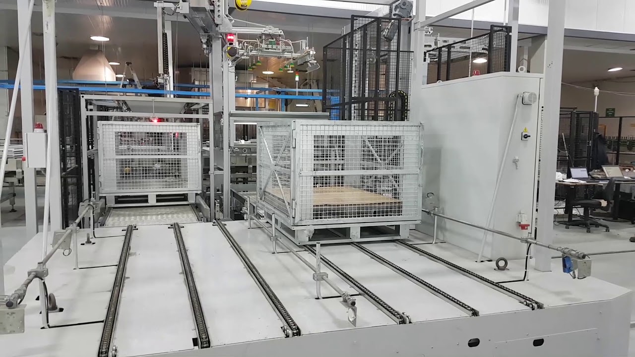 Depalletizer  - SP02V with Automatic film remover
