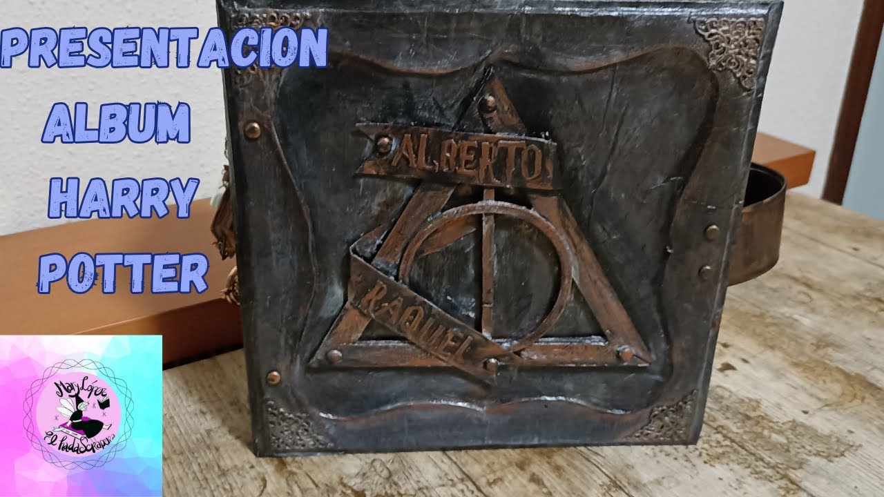 PRESENTACION DEL ALBUM RELIQUIAS DE LA MUERTE ,HARRY POTTER