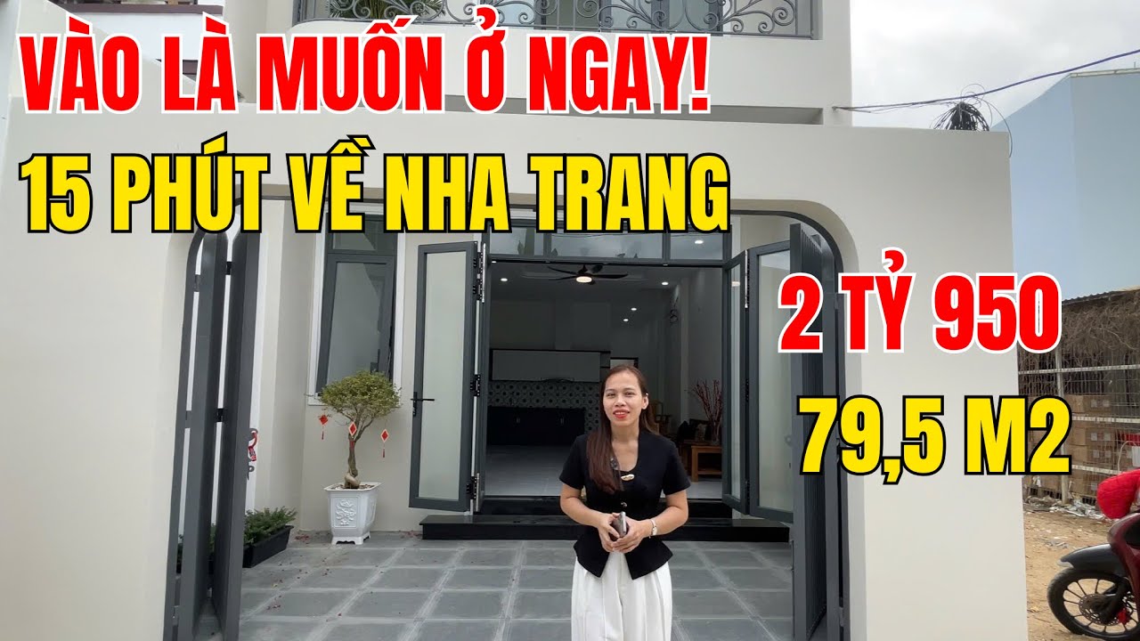 Nhà Đẹp Gần Đường 23/10 – Về Nha Trang 15 Phút- Đáng Mua Không? 