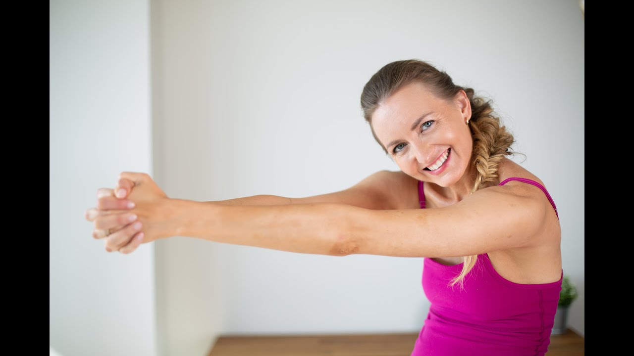 Chair Yoga Sequence to Release Neck Tension